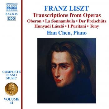 Franz Liszt: Transcriptions from Operas