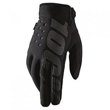 00% BRISKER – Guantes de protección, color Negro, tamaño extra-large