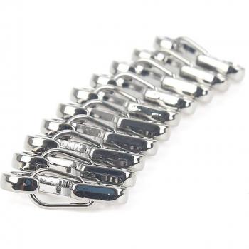 10pcs Aluminum Alloy D-Ring Carabiner Buckle
