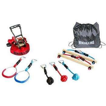 Ninja-Line Starter Kit (11 m) – Hangelparcours & Slackline Nutzung
