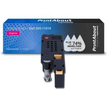 Cartouche Toner PrintAbout Dell 593‑11018 – Magenta