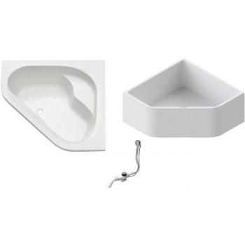 OTTOFOND Eckwanne Set, 140 cm, für Ihr Badezimmer