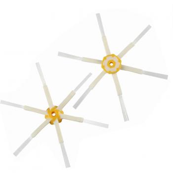 Pièces de Rechange Roomba 600 – Brosse Latérale 6 Bras, Compatible 700, 510, 530, 550, 620, 650, 760, 770, 780
