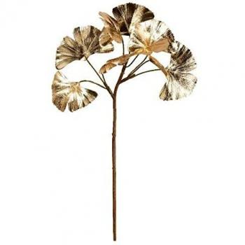 Branch décoratif Ginkgo 30 cm – Or