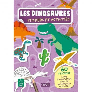 Livre Stickers Et Activités – Les Dinosaures