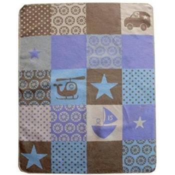 Babydecke Juwel Patchwork Design, 70x90 cm