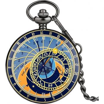 Reloj de Cuarzo Analógico Praga 12 Constelaciones