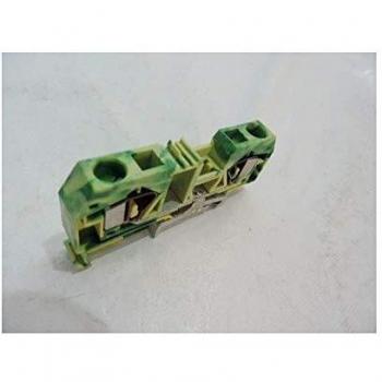 WAGO 283-907 Schutzleiterklemme 12 mm Zugfeder Belegung: PE Grün, Gelb 20 St