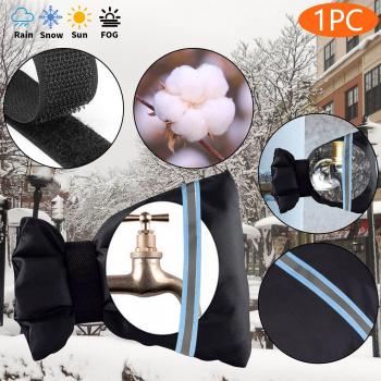 Winter Faucet Protector with Reflective Tape