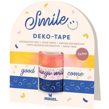 Deko-Tape SMILE Kollektion 3er-Set