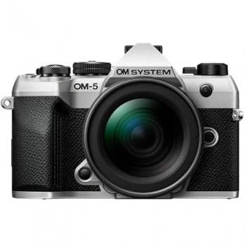 OM SYSTEM OM-5 II Kit mit 12-45mm PRO silber
