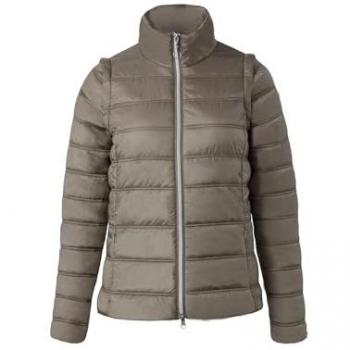 Tuta Piumata Horze con Maniche Rimovibili – Donna – Modello Natalie 38 – Marrone
