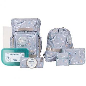 SCHOOL-MOOD® Schulranzen Rebel Nordic Collection (Set, 7-tlg)