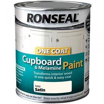 Ronseal Ivory OC Wood Surfaces Paint – Satin (750 ml)
