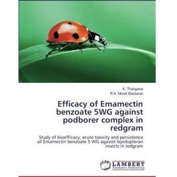 Efficacy of Emamectin benzoate 5WG against podborer complex in redgram