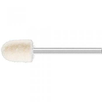 PFERD Medium-Hard Felt Polishing Sticks 10 mm Diameter 10 pcs