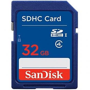 SanDisk SDSDB (SD, SDHC, 32 GB, UHS-I), Speicherkarte, Blau