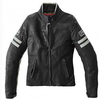 Giacca Donna in Pelle Spidi Vintage Lady Ghiaccio Nero DONNA 46