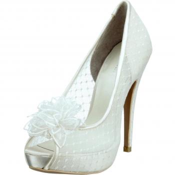 Menbur Wedding Adelia, Scarpe da sposa, Elfenbein (Ivory 04)