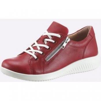 Damen Schnürschuh Jomos, rot, mit weicher Polsterung
