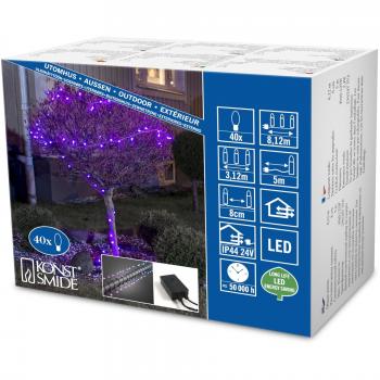Guirlande de lumière extérieure 40 LEDs Konstsmide 3697‑540