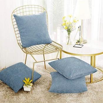 Azure Dream Bed Pillows – Invisible Zip Cover Set