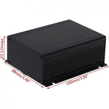 Estuche PCB de Aluminio Compacto 100x88x39