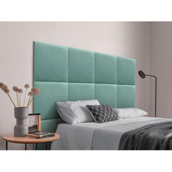 Cabecero de Cama Lujo con Paneles de Terciopelo