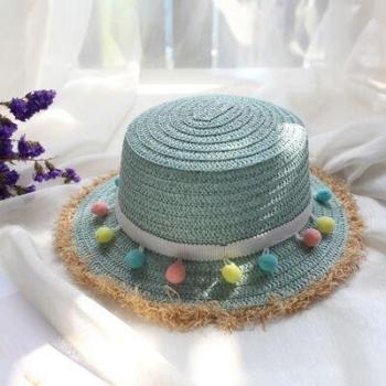 Summer Straw Hat for Girls