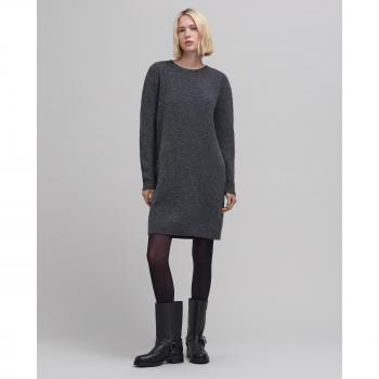IKKS Robe-pull col rond droite manches courtes