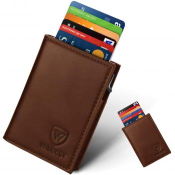 Porte Carte di Credito Pelle Pop-up Uomo