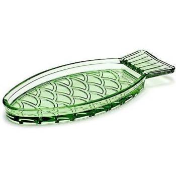 Serax Fisch & Fisch Schale, grün, 23 cm