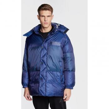 Armani Exchange Regular Fit Winterjacke in Blau