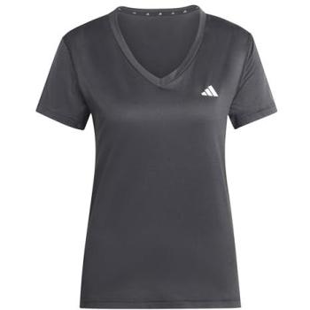 V-Neck Adidas Black Workout Essentials pour Femmes