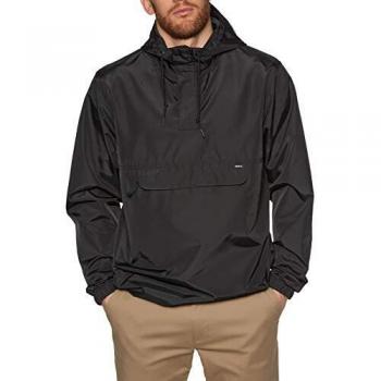 Veste imperméable RVCA Killer Anorak, L, noir