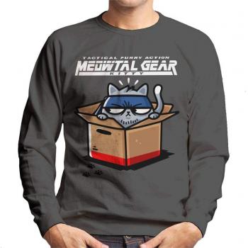 Meowtal Metal Gear Solid Men’s Hoodie in Charcoal