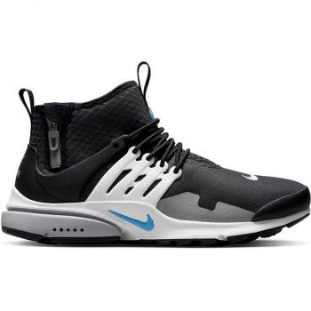 Nike Baskets Montantes Air Presto Mid Utility Noir Homme Taille 40