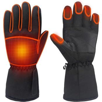 Winter Elektrische Handschuhe, Thermisch, Wasserdicht, für Bergsport und Wandern geeignet
