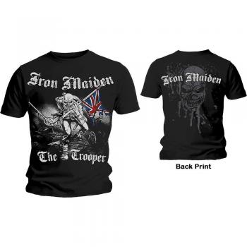 Iron Maiden Sketched Trooper Unisex Heavy Metal Graphic Tee