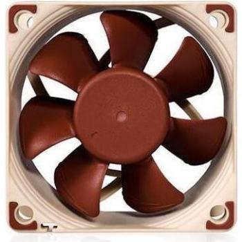 NF-A6x25 PWM Boitier PC Ventilateur 6 cm Beige, Marron, Ventilateur de boîtier