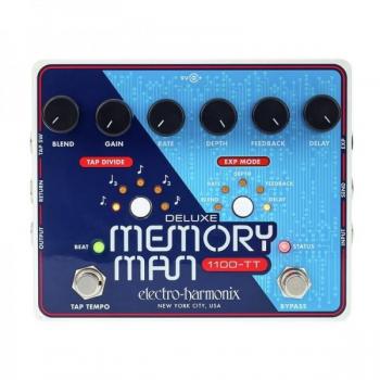 Electro-Harmonix NEW! Deluxe Memory Man w/Tap Tempo 1100 ms