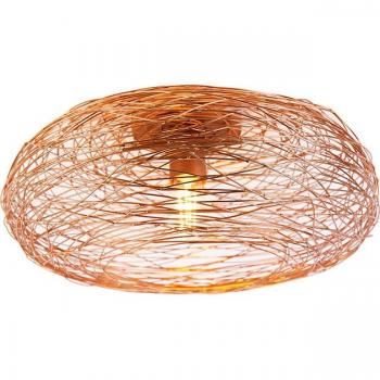 Sarella Design-Deckenleuchte in Kupfer, oval