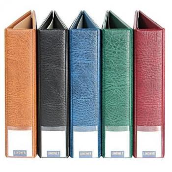 Lindner Ringbinder Publica M – Weinrot (leeres Album), 3530-W