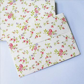 Small Floral Envelopes with Cherry Blossom Design