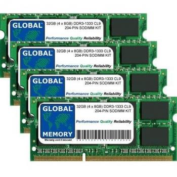 32GB DDR3 PC3-10600 204-PIN SODIMM RAM for Intel iMac Mid‑2010/2011