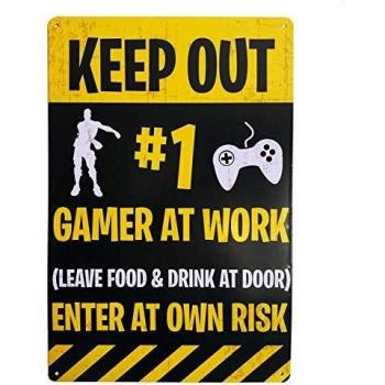 Play Time Portal – Novelty Gaming Tin Sign