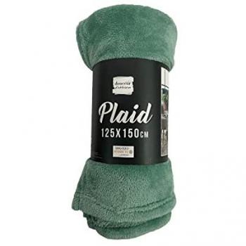 Plaid Flanelle Uni 125 x 150 cm
