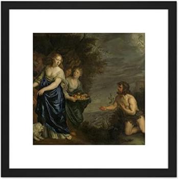 Artery8 Von Sandrart Odyssey Nausicaa 8x8 Matte Black Frame Artwork