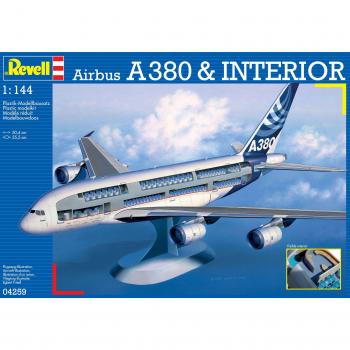A380 Inside View 1:144 – Revell Bausatz mit sichtbarem Interieur