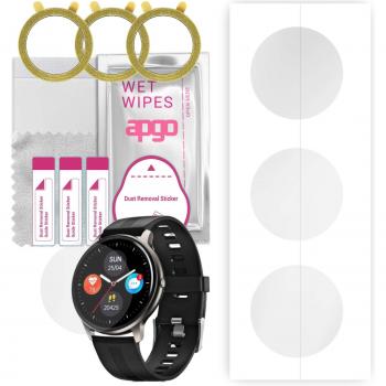 Protector de Pantalla Hidrogel Apgo para Niceboy X-fit Watch Pixel